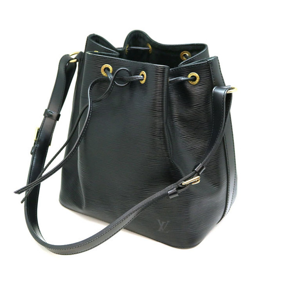Louis Vuitton Handbags - Louis Vuitton Noe Epi Leather Shoulder Bag Noir Black